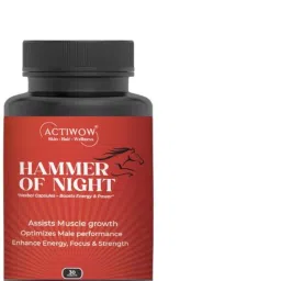 Hammer Of Night Energy Capsules for Unmatched Strength Plant-Based Protein-image-46