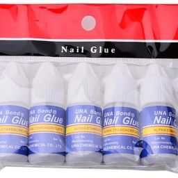 Nail Glue for Applying Artificial Nail Tips 5 Bottles Nail liquid Adhesive Fake False Gum Manicure Set (Pack of 5)-image-19