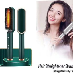MADSWAS Hair Brush Curling Anti-perm Straight Hair Comb Hair Iron Hair Styler Tool S4 Hair Straightener Professional HQT 909b comb Styler 5 Temperature Control M4 Hair Straightener Brush-image-63