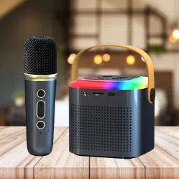 FRONY Bluetooth Speaker Support FM/AUX/USB With Karaoke Mic and High Quality SoundR415 10 W Bluetooth Laptop/Desktop Speaker-46