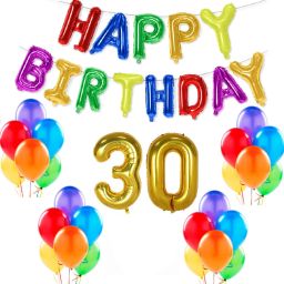 Combo for 30th Birthday Party Decoration items-image-122