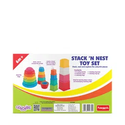 Giggles Stack 'N Nest Toy Set for Age 6 Months+ image 3