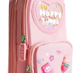 Pencil Case, 3-layer 6-compartment Large capacity pencil case for kids Pencil Pouch Art Polyester Pencil Box-image-23