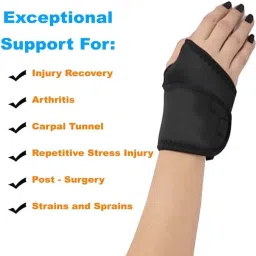 top solutions for every need rist Brace With Thumb/Palm/Wrist Support Adjustable Wrist Support Finger Support image 4