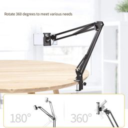 AMUSING Overhead Tripod Camera Stand CellPhone Stand For Create Cooking Side Angle Video Tripod, Monopod, Tripod Clamp, Tripod Bracket, Tripod Ball Head image 4
