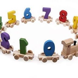 Wooden 0-09 Numbering Train Toy Great Digital Train Educational Toy-image-42