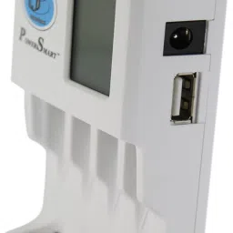 Power Smart 3250 mAH x 4AA AAA NiMH NiCD Cells 1 Hour Fast Ready To Use With LCD Panel Auto Cut Off AND USB Charging Function Can Charge Mobile MP3 PlayerPS 327 Camera Battery Charger image 2