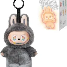 enncozy BLACK Monsters Plush Keychain Monsters Plush Keychain Limited Edition Key Chain - 14 mm image 2
