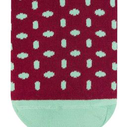 Dynamocks Unisex Red Patterned Ankle-Length Socks image 2