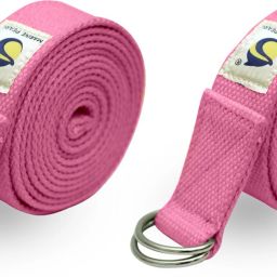 8ft Set of 2 Heavy Duty Yoga Strap - Cotton Yoga Strap Cotton Yoga Strap-image-43