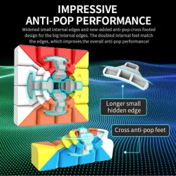 hemveda enterprises 4x4 HIGH SPEED MOYU RUBIKS CUBE image 4