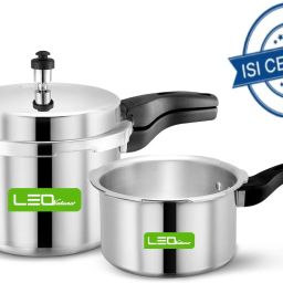 Aluminium Gas Stove Compatible ISI Certified Outer Lid Combo Cooker 3 L, 5 L Pressure Cooker-image-71