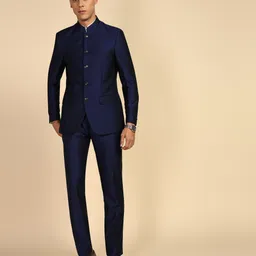 raymond Men 2 Piece Suit Self Design Suit-picture-31