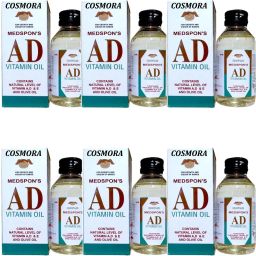 MEDSPONS AD VITAMIN BABY OIL FOR SHINEE & SOFT ,SMOOTH SKIN PACK OF - 80ml x 6-image-62