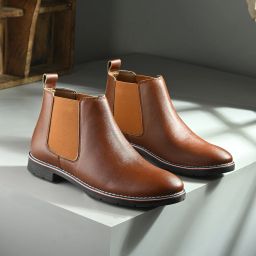 Premium Classic Chelsea Boots For Men-image-79