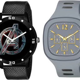 Analog Watch - For Men For Boys XN-2016 Square Dial Smooth Silicon Strap Analog Watch Analog Watch-10