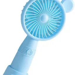 MZ M3 (RECHARGEABLE PORTABLE USB FAN) 3 Speed Mode High Speed with 1200mAh Battery with Mobile Stand USB Fan-10