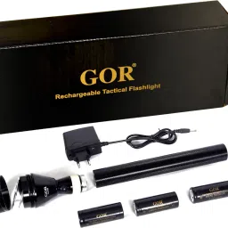 gor Sun Invigilator Series 1300M 3 Mode Rechargeable LED Flashlight Torch image 3