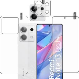 GARUDA GLASS Front and Back Tempered Glass for REDMI NOTE 13 5G With Camera Lens Protector-image-70