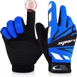 Polyester Biker Hand Gloves For Riding Bikes/Motorcycles/Cycles/Sports Gloves Riding Gloves-image-11