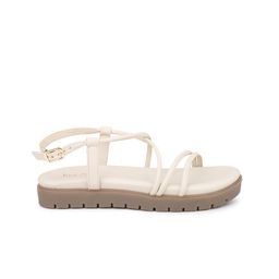 Inc 5 Open Toe Flats with Backstrap image 3