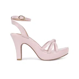 ICONICS Block Sandals with Buckles image 3