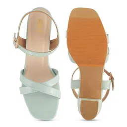 Tresmode Cross Strap Block Heels image 4