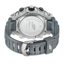 Sonata Men Textured Dial & Synthetic Straps Analogue and Digital Watch NP77070PP07 image 2