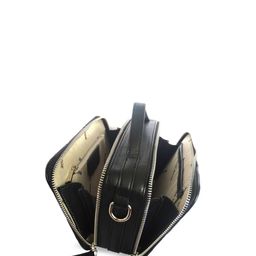 CHRONICLE Geometric PU Structured Sling Bag with Quilted image 4