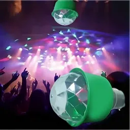 Disco Party Light – 6 Led Colourful Rotating Bulb Single Disco Ball-85