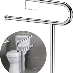Fix U Grab Bar for Bathroom & Toilet Hand Support Handrails Shower Grab Bar-image-3