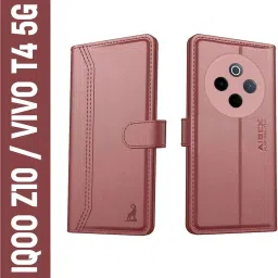 Flip Cover for Vivo T4 5G / iQOO Z10 5G |Premium Leather Finish | Magnetic Closure | Kickstand Feature-image-39