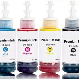 GPN PRINT Refill Ink for Compatible Canon PG 745 and CL 746 Cartridges Black + Tri Color Combo Pack Ink Bottle-image-25