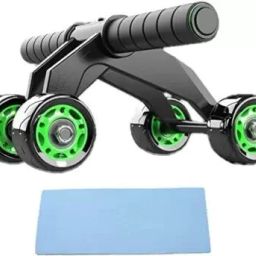4 Wheel Ab Roller for Abdominal Stomach Training, Six Pack Workout at Home Ab Exerciser-image-37