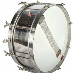 Instruments Side Drum/Dhol (Silver, 12-inch) Conga-image-5