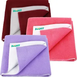 Waterproof Baby Dry Sheet, Small Size, Pack of 3-16