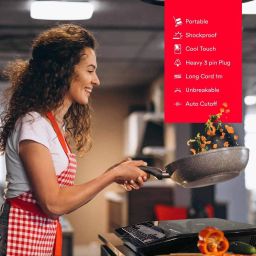 zunvolt 2000 W Induction Cooktop Push Button image 5