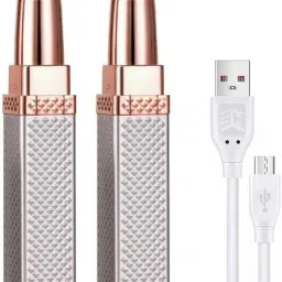 NUCLETRIC Eyebrow Trimmer Machine For Women Face Lips Nose, Hair Removal Fully Waterproof Trimmer 45 minRuntime 1 Length Settings-image-30