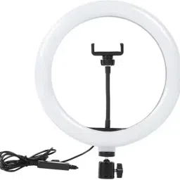 Techpunch 10 Inch LED Selfie Ring Light Mobile Holder for Photo, Video3 mode Ring Flash-23