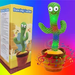Dancing Cactus Repeat, Talking Toy, Repeat,Recording,Dance,Sing, Wriggle-image-61