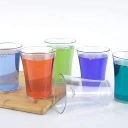 (Pack of 6) Unbreakable White Transparent Juice, Water And Cold Drink Glass Set Glass Set Water/Juice Glass-image-96
