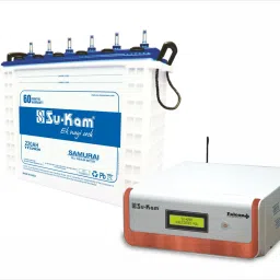 Su-Kam TT22036 SAMURAI With Falcon 1500+ Tubular Inverter Battery-image-8