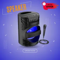 FRONY Bluetooth Speaker with FM Radio, Mic, USB Pen Drive & RGB Ligh SpeakersEER225 5 W Bluetooth Party Speaker-picture-18