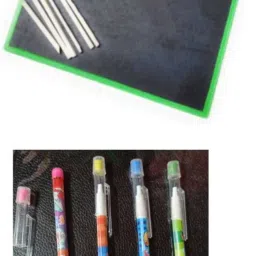 3 in 1 ( 1 Pcs Dhakka Nip Pencil + slate + 15 pcs chalk pencil)-10