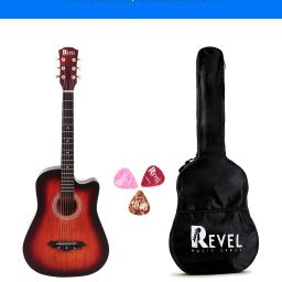 RVL-38C-LGP-3TS Acoustic Guitar Linden Wood Ebony Right Hand Orientation-25