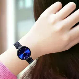 NEW CLASSY MODEL DIAMOND STUDED WRIST ANALOG WATCH FOR GIRL Analog Watch - For Women H-69-image-95
