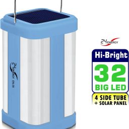4 Corner Tube Hi-Bright 32 LED with Rechargeable Cable Emergency 8 hrs Lantern Emergency Light-image-38
