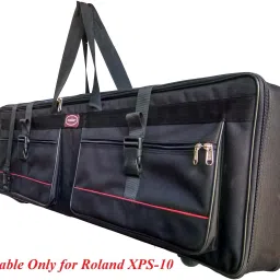 Roland XPS-10 Synthesizer Keyboard Bag of Wooden Frame (Black) Keyboard Bag-image-12