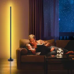 evoza Smart RGBW Corner Floor Lamp Smart Sensor Light-14