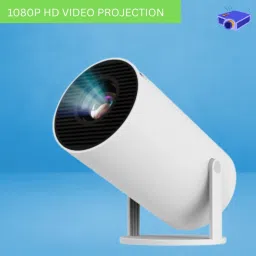 CLAIRBELL Mini HD Projector for Home 4KSupport With Built-in App Netflix/Prime/YouTubeZ311 (4500 lm / 1 Speaker / Wireless / Remote Controller) Portable Projector-88